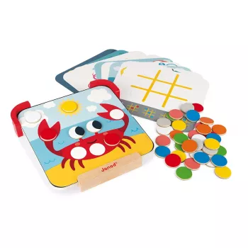 Janod Puzzle magnetico in legno - imparare i colori