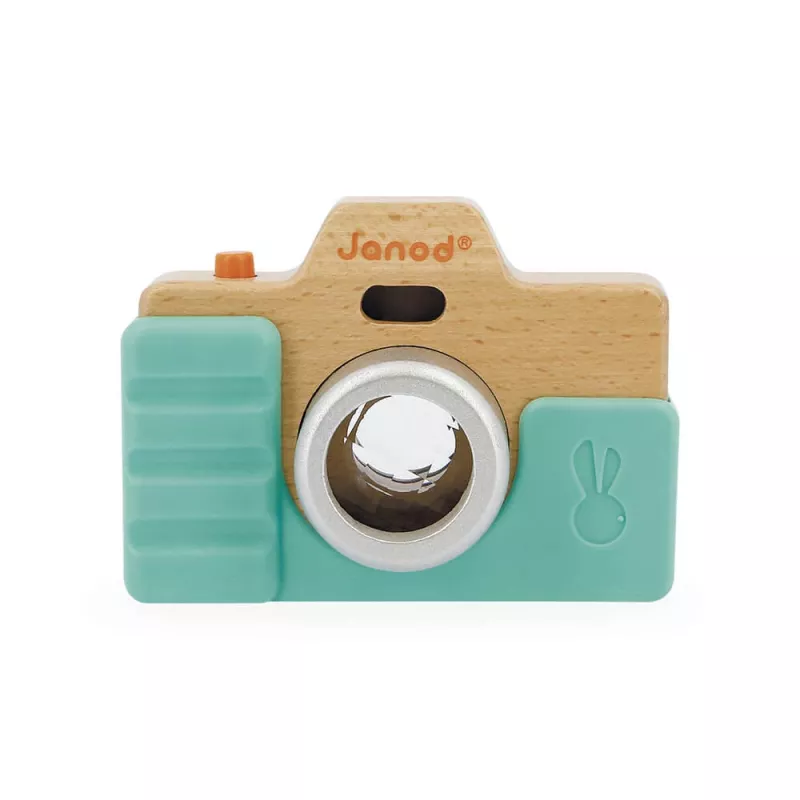 Janod Macchina fotografica in legno con suono e flash