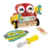 Janod Brico'Kids Robot in legno da assemblare e trainare 2+