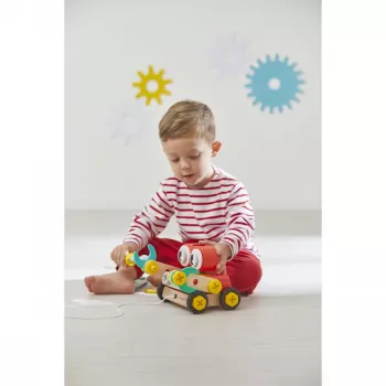 Janod Brico'Kids Robot in legno da assemblare e trainare 2+
