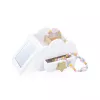 Janod Carillon portagioie unicorno con specchio, collana e bracciale 3+