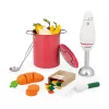 Janod Set cucina zuppa in legno con frullatore e accessori 3+