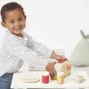 Janod Set colazione in legno con tostapane e 12 accessori Shiny Grandma 3+