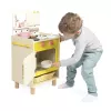 Janod Cucina giocattolo in legno con 10 accessori Shiny Grandma 3+