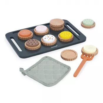 Janod Set biscotti in legno 21 pezzi Shiny Grandma 3+