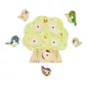 Janod Puzzle musicale Versi degli uccelli 18m+