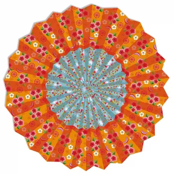 Janod Kit Origami - Gioco Creativo di Piegatura della Carta per Bambini - 24 Fogli, 12 Modelli di Animali - Les Ateliers du Calme