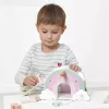 Janod Set Gioco Casa Unicorno in Legno con 5 Accessori, da 18 Mesi