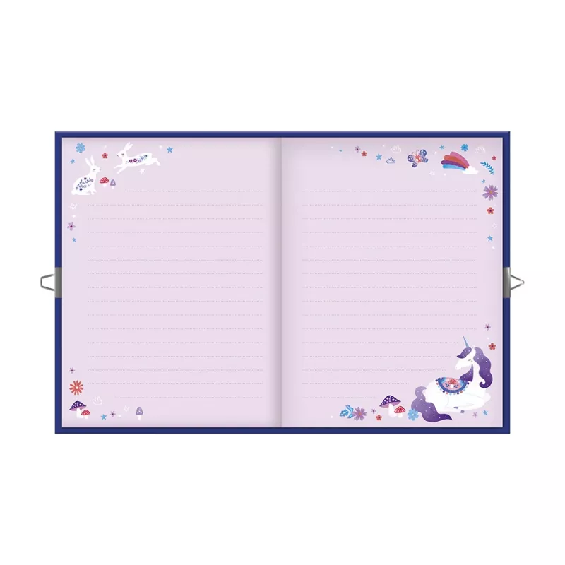 Janod diario segreto con lucchetto Unicorn Dreamland 6+