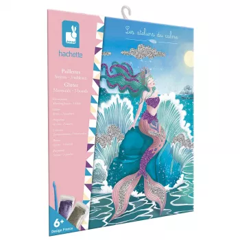 Janod Kit Artistico Creativo Glitter Sirene 6+