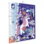 Janod Kit Arte a Graffio Olografico Unicorni 6+