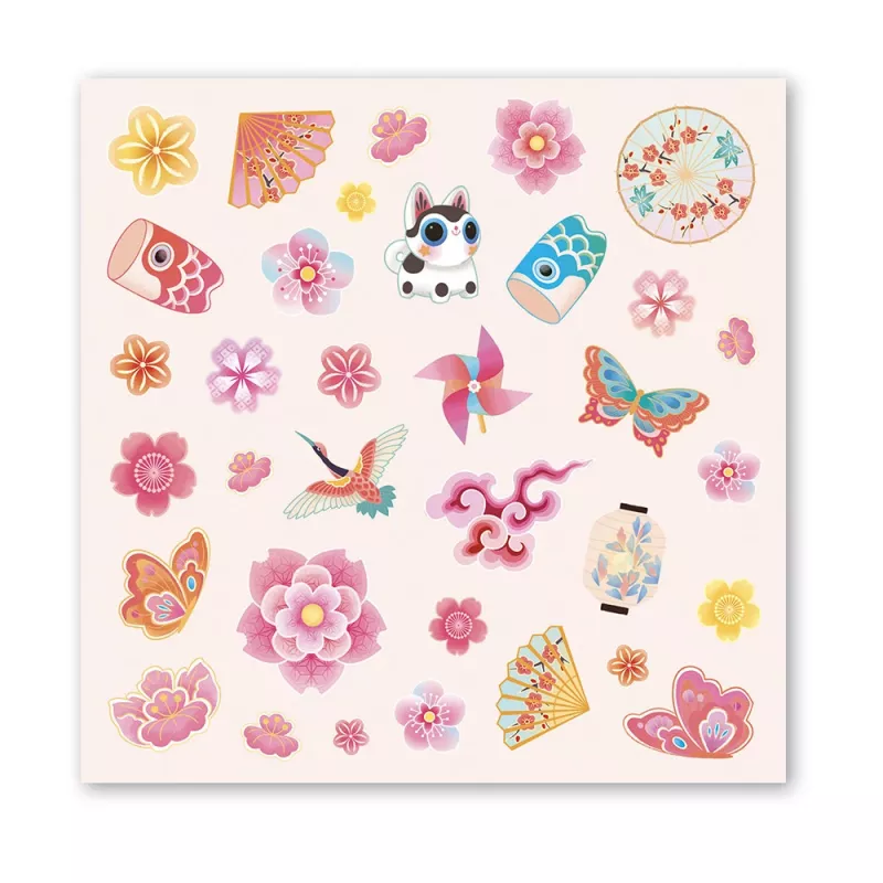 Janod Set Creativo Diario Segreto Japanese Dreams 7+