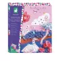 Janod Set Creativo Fai-da-te - Principesse con Rouches, Glitter e Strass 7+