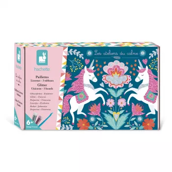 Janod Kit Creativo Unicorni Glitter 6+