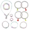 Janod Set Creazione Gioielli con Perline Fluorescenti per Bambini da 6 Anni