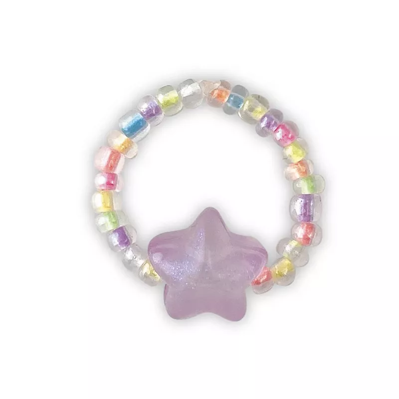 Janod Set Creazione Gioielli con Perline Fluorescenti per Bambini da 6 Anni