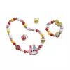 Janod Flower Garden Set Creazione Gioielli - Set Creativo per Bambini