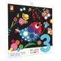 Janod My Arts & Crafts Set Creativo Adesivi Tondi Multicolore