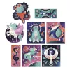 Janod set creativo puntinismo Pointillismus animali spaziali 3D 8+