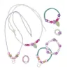 Janod Kit creativo per creare gioielli con scatola portaoggetti Fate Magic Fairies 6+
