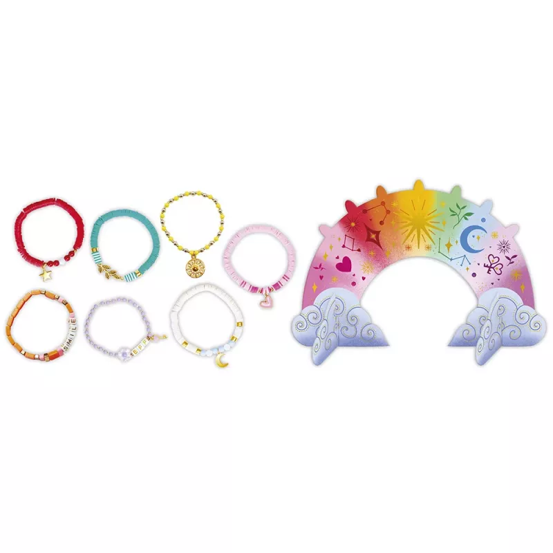 Janod set fai da te per creare bracciali con supporto - bracciale per ogni giorno della settimana 7+