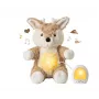 Cloud B Love Light Buddies Finley Fawn Peluche rilassante con luce notturna e macchina dei suoni