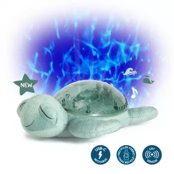 Cloud B Tranquil Turtle Luce notturna rilassante e proiettore verde