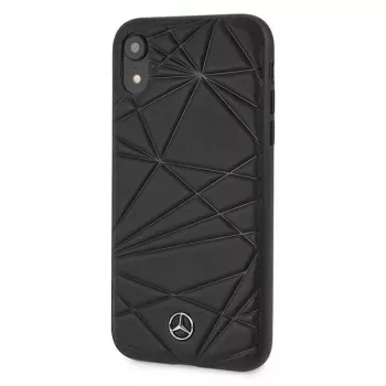 Mercedes-Benz MEPERHCI61QGLBK custodia rigida iPhone XR nero Twister