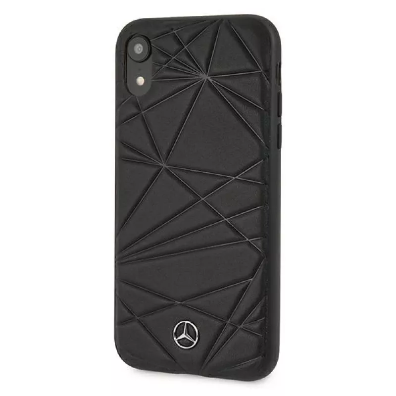Mercedes-Benz MEPERHCI61QGLBK custodia rigida iPhone XR nero Twister