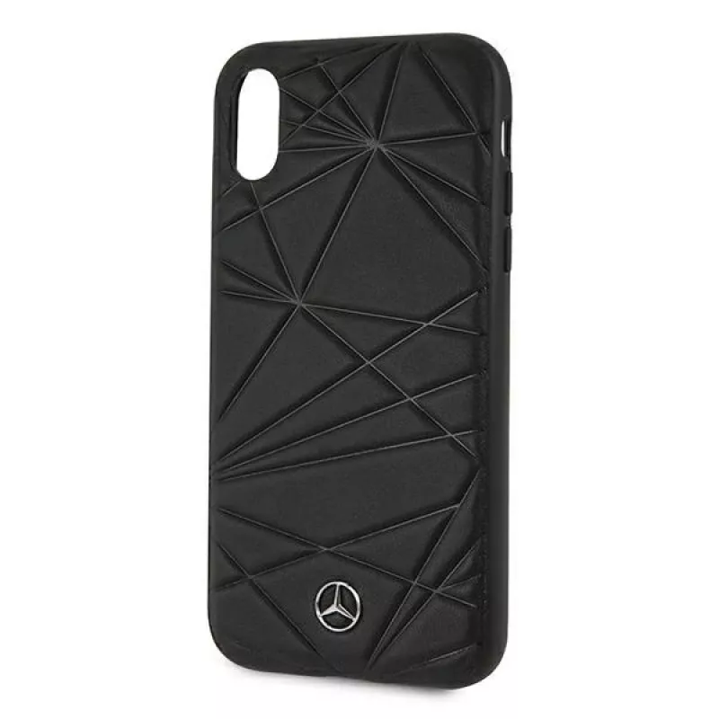 Mercedes-Benz MEPERHCI61QGLBK custodia rigida iPhone XR nero Twister