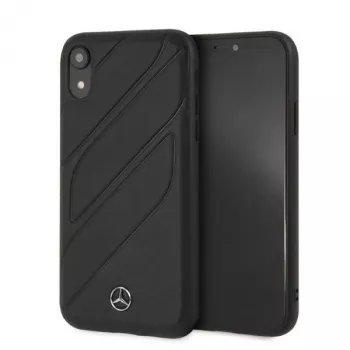 Mercedes-Benz MEHCI61THLBK custodia rigida New Organic I per Apple iPhone Xr - nero