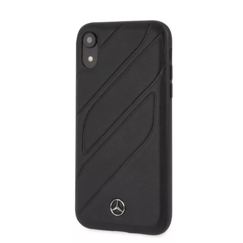Mercedes-Benz MEHCI61THLBK custodia rigida New Organic I per Apple iPhone Xr - nero
