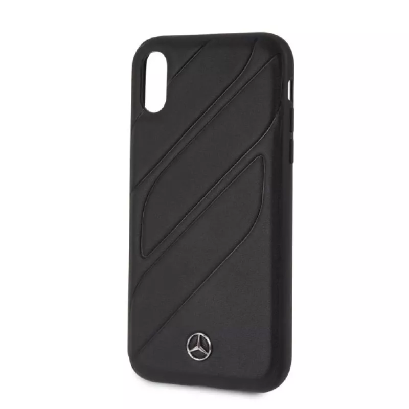 Mercedes-Benz MEHCI61THLBK custodia rigida New Organic I per Apple iPhone Xr - nero