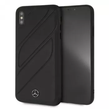Mercedes-Benz custodia rigida New Organic I per Apple iPhone XS Max - nero