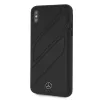 Mercedes-Benz custodia rigida New Organic I per Apple iPhone XS Max - nero