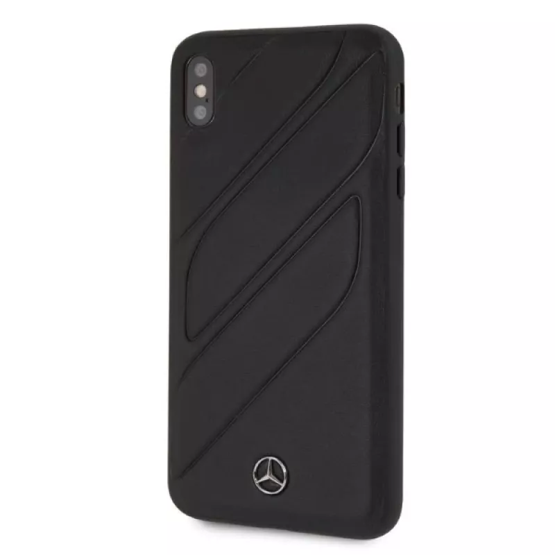 Mercedes-Benz custodia rigida New Organic I per Apple iPhone XS Max - nero