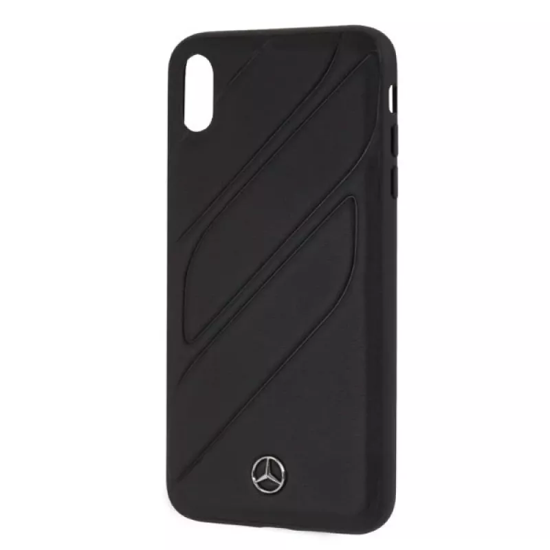 Mercedes-Benz custodia rigida New Organic I per Apple iPhone XS Max - nero