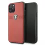 Ferrari custodia rigida in pelle Off Track per Apple iPhone 11 Pro - rosso
