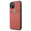 Ferrari custodia rigida in pelle Off Track per Apple iPhone 11 Pro - rosso