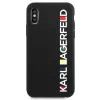 Karl Lagerfeld KLHCPXBHWHBK custodia rigida iPhone X/XS nero lucido Bauhaus