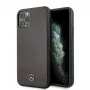 Mercedes-Benz custodia rigida Wood Line Rosewood per Apple iPhone 11 Pro Max - marrone