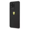 Ferrari custodia rigida FESSIHCS69BK cover in silicone per Samsung Galaxy S20 Ultra - nero