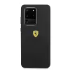 Ferrari custodia rigida FESSIHCS69BK cover in silicone per Samsung Galaxy S20 Ultra - nero
