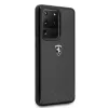 Ferrari Hardcase FEHCAHCS69BK per Samsung Galaxy S20 Ultra, Black Carbon Heritage