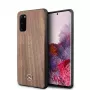 MERCEDES-BENZ custodia rigida Wood Line Walnut per Samsung Galaxy S20 (SM-G980) - marrone