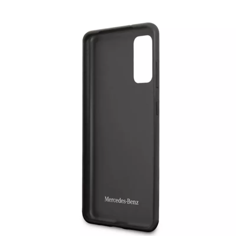 MERCEDES-BENZ custodia rigida Wood Line Walnut per Samsung Galaxy S20 (SM-G980) - marrone