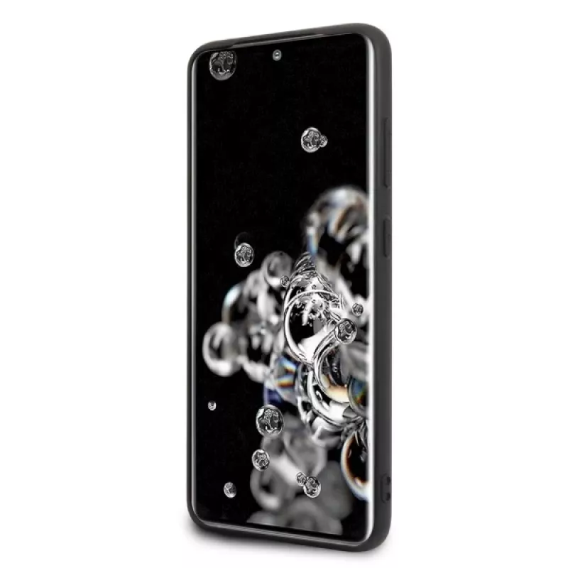 Ferrari custodia rigida FEHQUHCS69BK Heritage per Samsung Galaxy S20 Ultra, nero