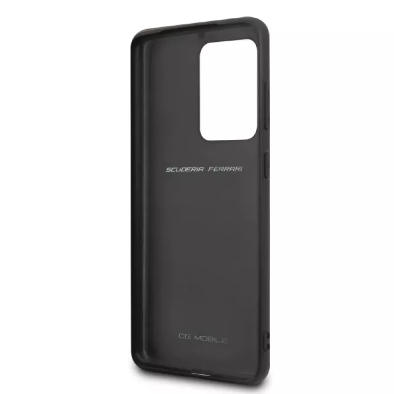 Ferrari custodia rigida FEHQUHCS69RE per Samsung Galaxy S20 Ultra G988, Red Heritage