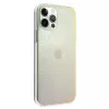 Guess GUHCP12M3D4GIRBL custodia rigida Iridescent Opal per Apple iPhone 12 / iPhone 12 Pro 6,1 pollici - 4G 3D Pattern Collection