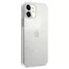 Guess GUHCP12S3D4GTR iPhone 12 mini custodia rigida trasparente 4G 3D Pattern Collection